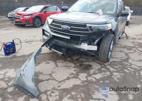 2021 Ford Explorer Xlt из США, поврежденный, VIN 1FMSK8DH4MGA22013